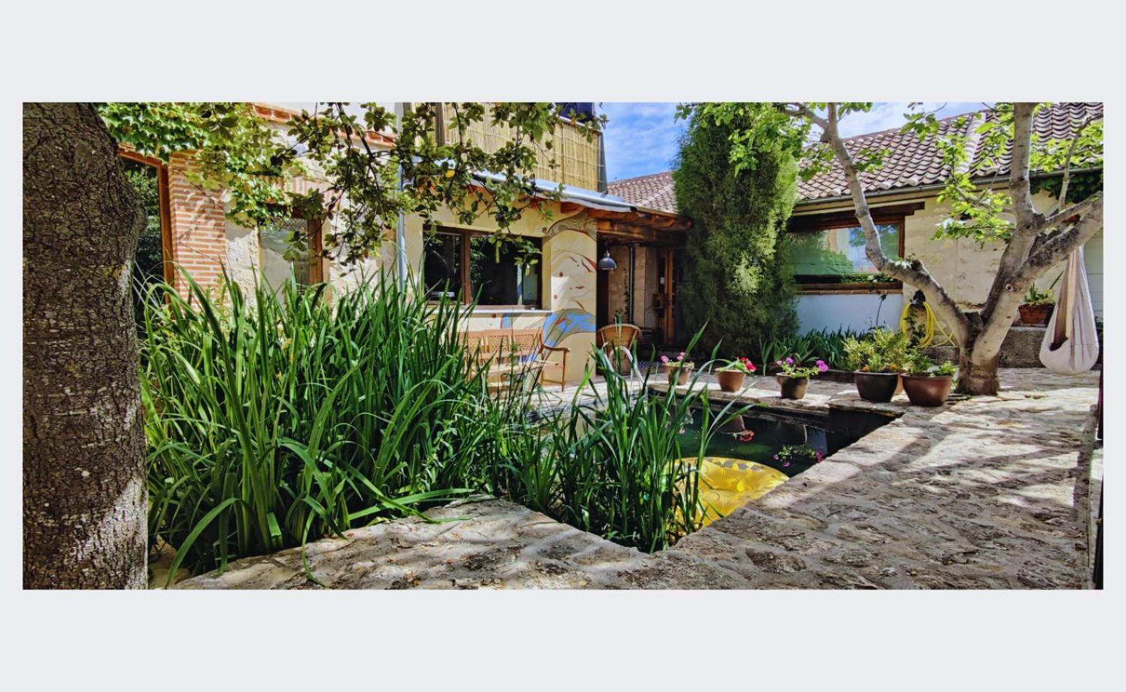 Viento De Ladera Piscina Natural Y Jacuzzi Ext Segovia Ngoại thất bức ảnh